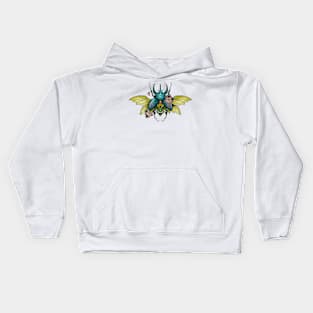 insect sumurai Kids Hoodie